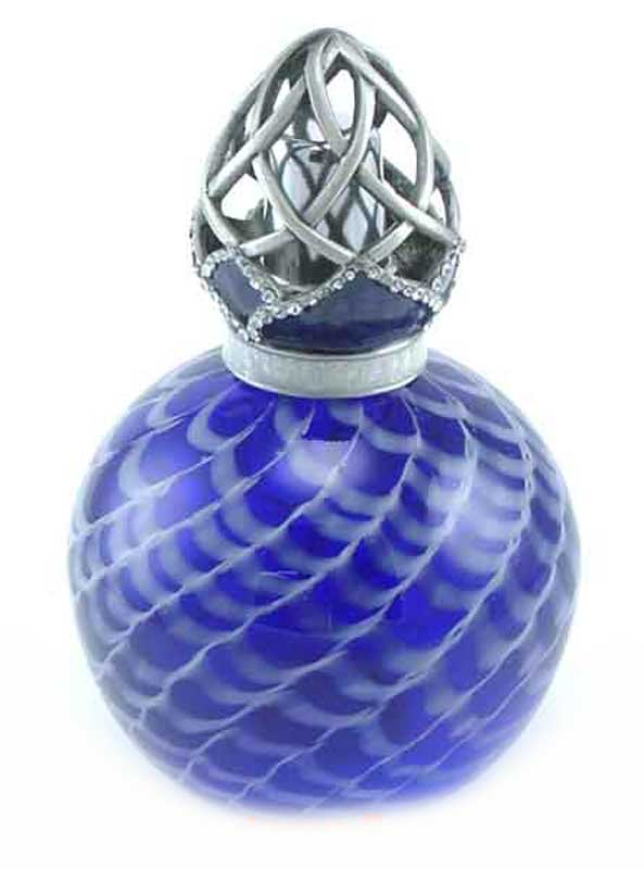 Blue Capri Fragrance Lamp by Alexandria