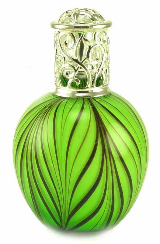 Green Zebra Fragrance Lamp by Alexandria