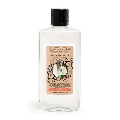 WEDDED BLISS La-Tee-Da Effusion & Fragrance Lamp Oil Refills - 16 oz