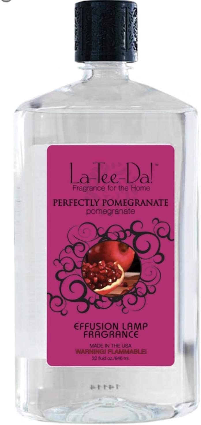 PERFECTLY POMEGRANATE La-Tee-Da Effusion & Fragrance Lamp Oil Refills - 32 oz