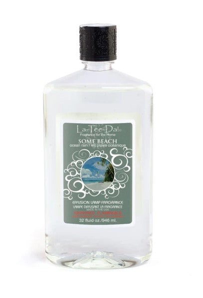 SOME BEACH La-Tee-Da Effusion & Fragrance Lamp Oil Refills - 32 oz