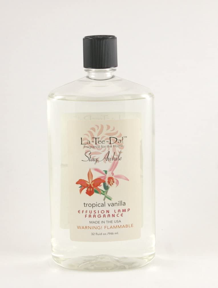 STAY AWHILE La-Tee-Da Effusion & Fragrance Lamp Oil Refills - 32 oz