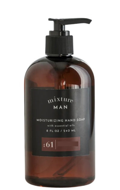 Worn Leather Mixture Man 12 oz Hand Soap