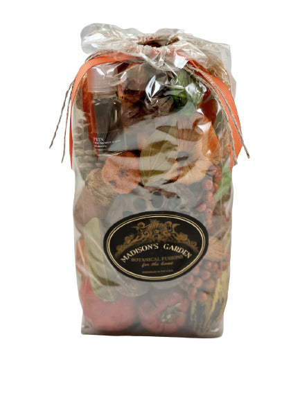 PUMPKIN 14oz POTPOURRI BAG - MADISON GARDENS