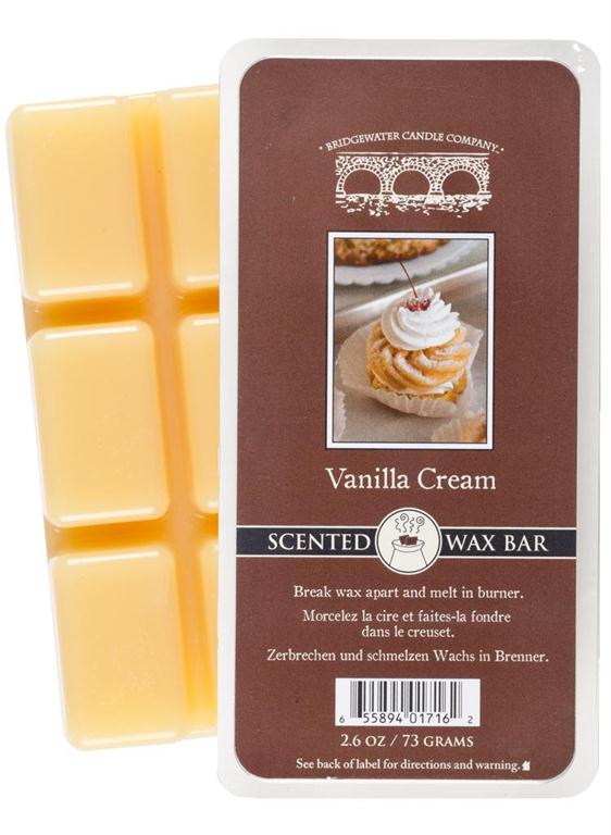 Bridgewater Vanilla Cream Scented Wax Bar