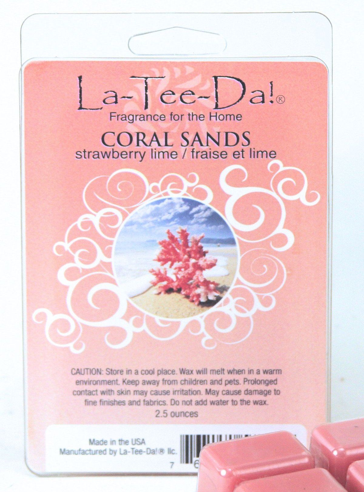 La Tee Da Wax Melts Coral Sands