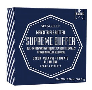 CEDAR ABSOLUTE BLUE Mini Mens Supreme Buffer (12+WASHES) 2.5oz