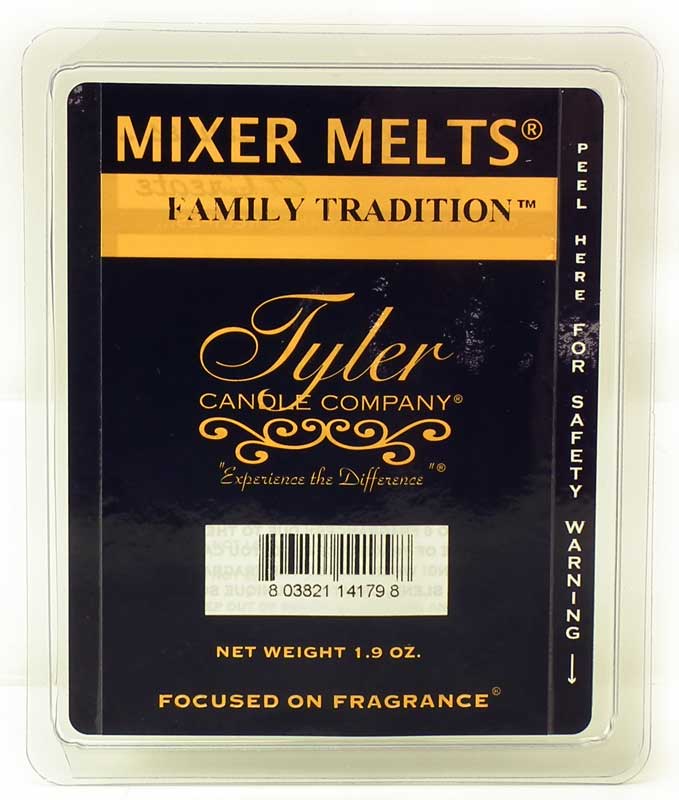FAMILY TRADITION Fragrance Scented Wax Mixer Melts by Tyler Candles