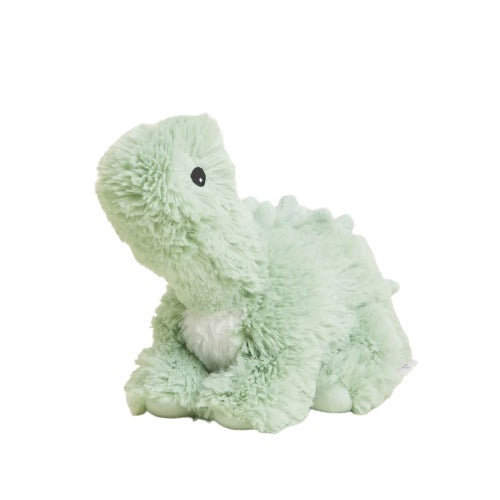 DINOSAUR GREEN LONG NECK - Warmies Cozy Plush Heatable Lavender Scented Stuffed Animal