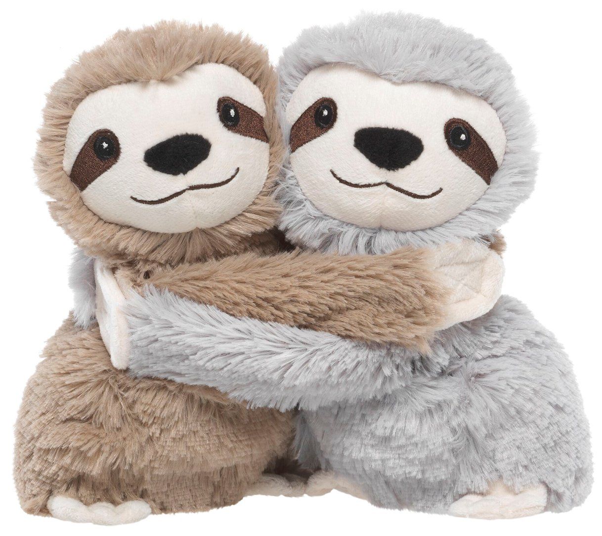 SLOTH - WARMIES HUGS TWIN Cozy Plush Heatable Lavender Scented Stuffed Animal