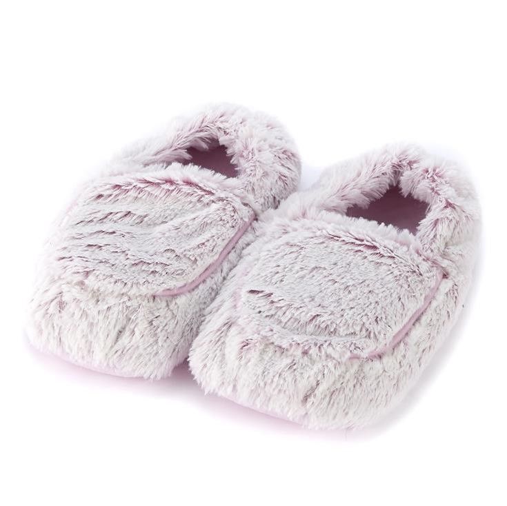 MARSHMALLOW PINK WARMIES Cozy Plush Body Slippers