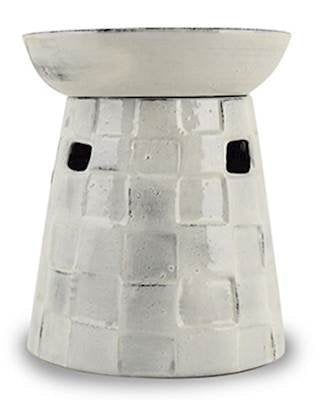 WHITE IGLOO  FRAGRANCE WARMER - WAX MELTER by Boulevard