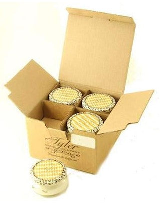 GLAM4LIFE - CASE of 8 - Tyler 3.4 oz Scented Jar Candle