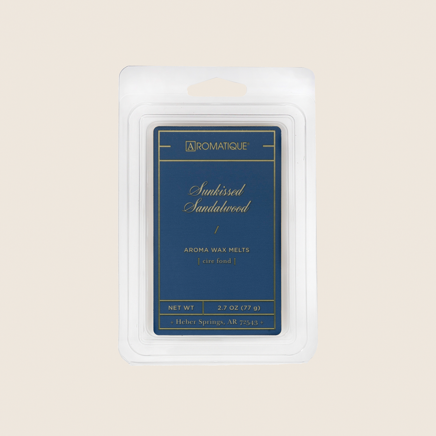 SUNKISSED SANDALWOOD Wax Melt by Aromatique