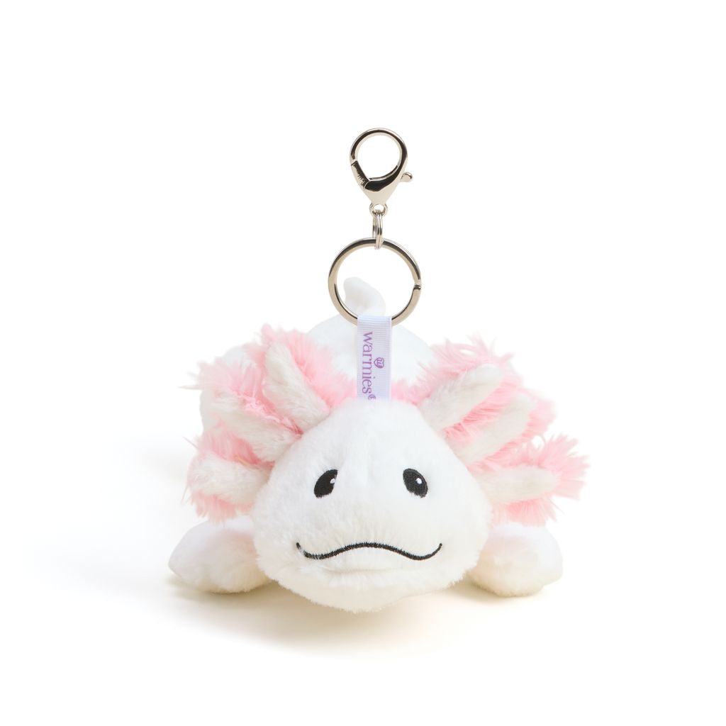 Axolotl Warmies Bag Charm