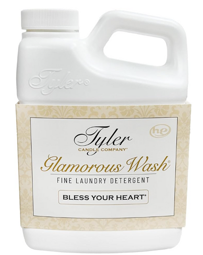 BLESS YOUR HEART Glamorous Wash 128 oz (Gallon) Fine Laundry Detergent by Tyler Candles