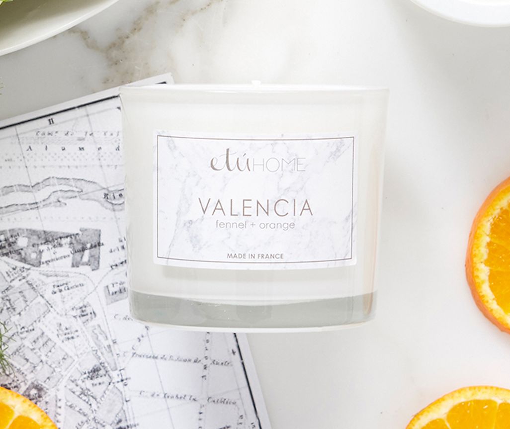 VALENCIA Etu Home Culinary Scented Jar Candle - Orange Fennel