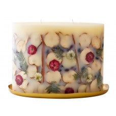 SPICY APPLE Rosy Rings 2-Wick Large Oval 300 Hour Limited Edition Botanical Scented Candle