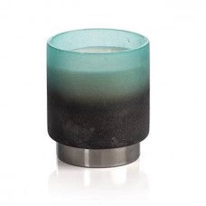 SUNSET BEACH ZODAX Apothecary Guild Cortina Turquoise Scented Jar Candle - 11 oz