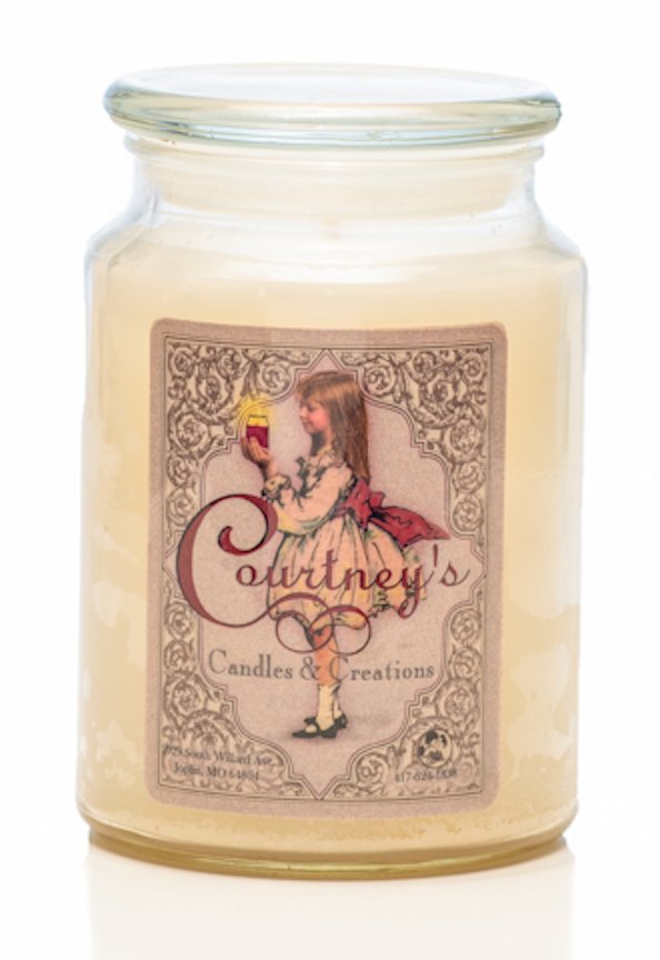 Amaretto - Courtneys Candles Maximum Scented 26oz Large Jar Candle