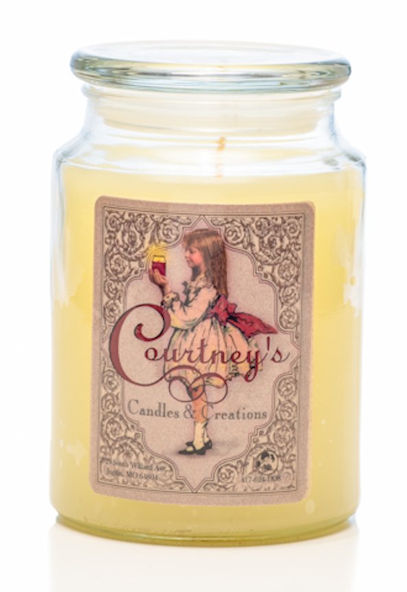 Daffodil - Courtneys Candles Maximum Scented 26oz Large Jar Candle