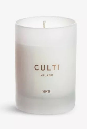 VELVET Culti Milano Boxed Scented 10 oz Jar Candle