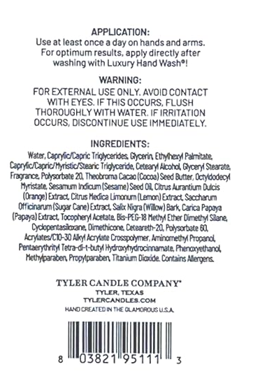 DIVA Tyler Hand Lotion 8oz