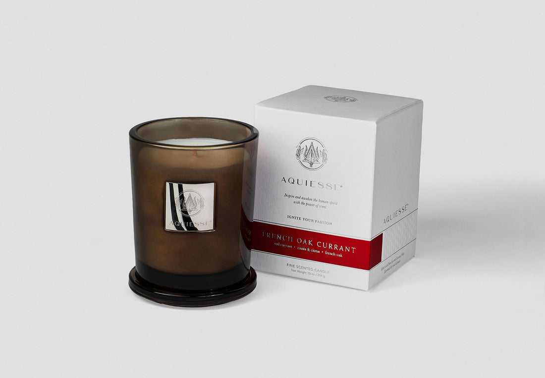 FRENCH OAK CURRANT 10oz Candle by Aquiesse