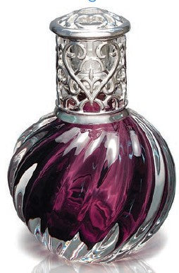 Purple Swirl Fragrance Lamp by Alexandria