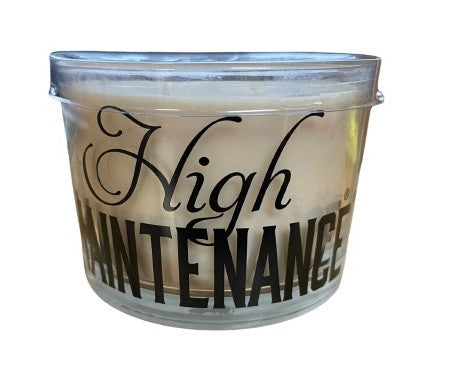 HIGH MAINTENANCE Tyler Limited Edition Clear Stature 16oz Scented Jar Candle