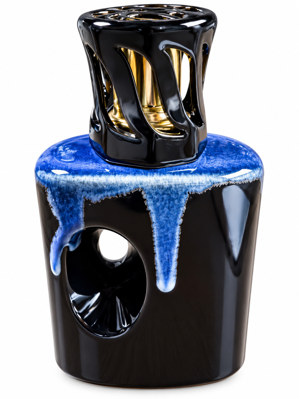 Oslo Blue Ice Fragrance Lamp by Alexandria