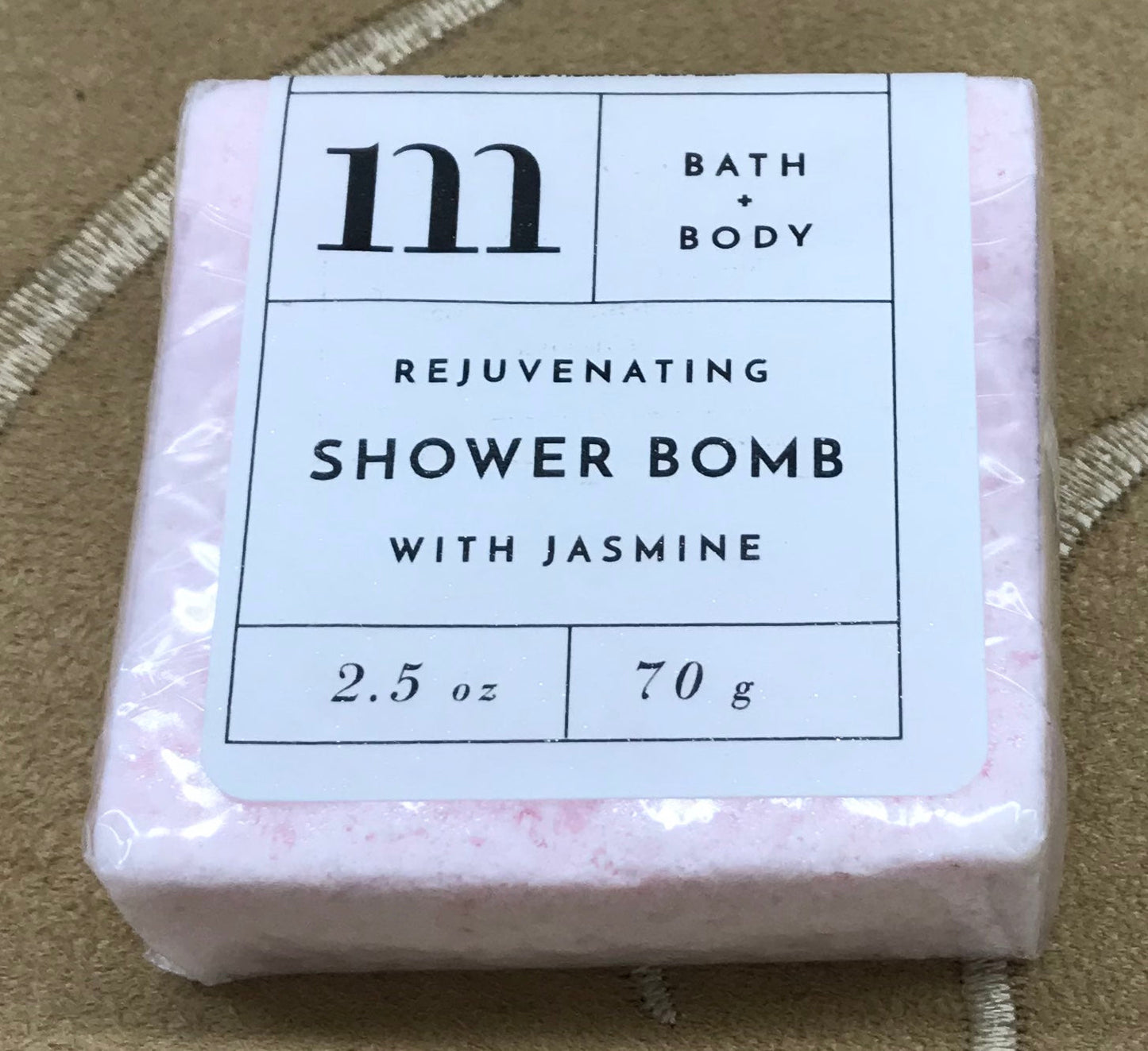REJUVENATING Jasmine Mixture Aromatherapy Shower Bomb 2.5 oz