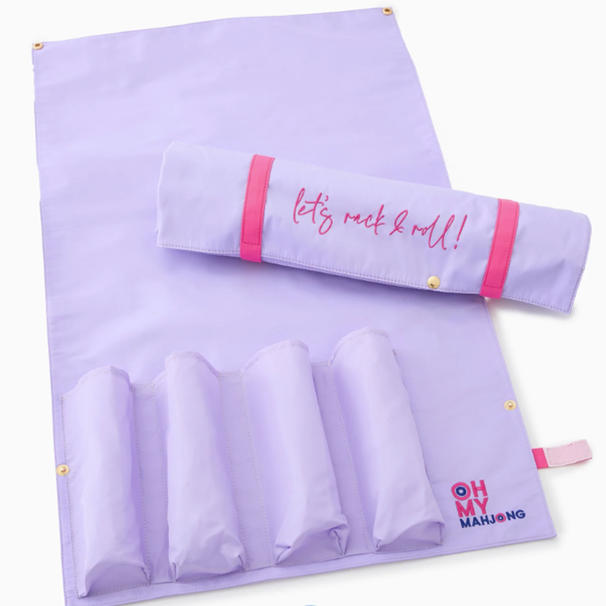 Lilac Let's Rack & Roll Bag