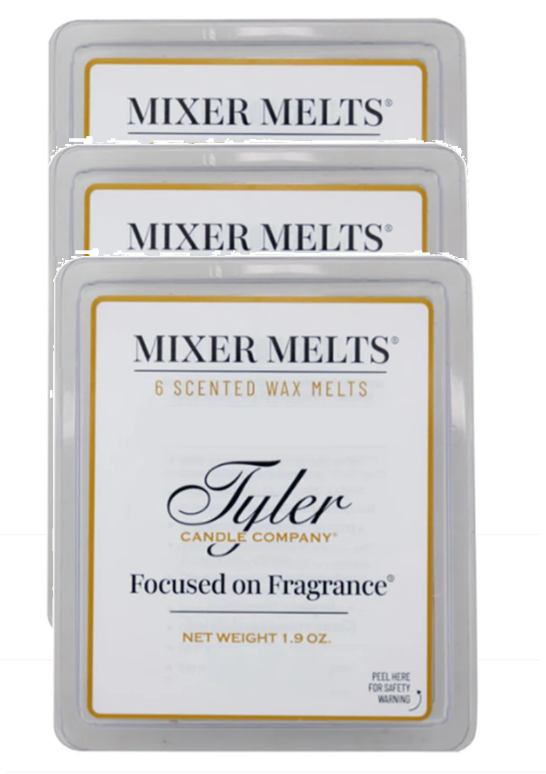 PRIVILEGED Fragrance Scented Wax Mixer Melts by Tyler Candles Set of 3