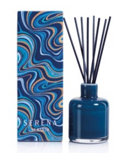 ISLAND MELANGE Zodax Serena Saint Barth REED DIFFUSER Indigo Blue 4 oz ...