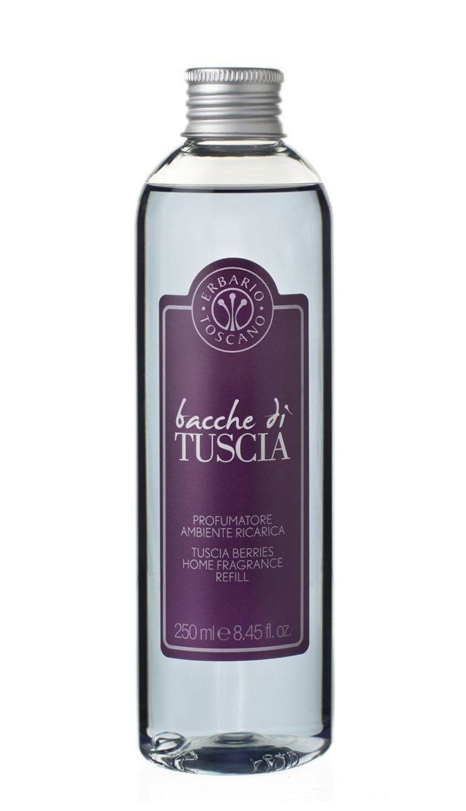 BACCHE di TUSCIA - Tuscan Berry - REFILL Erbario Toscano 250 ml Reed Diffuser