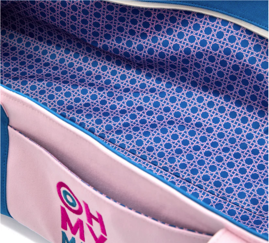 Pink Mat Storage Bag - Oh My Mahjong