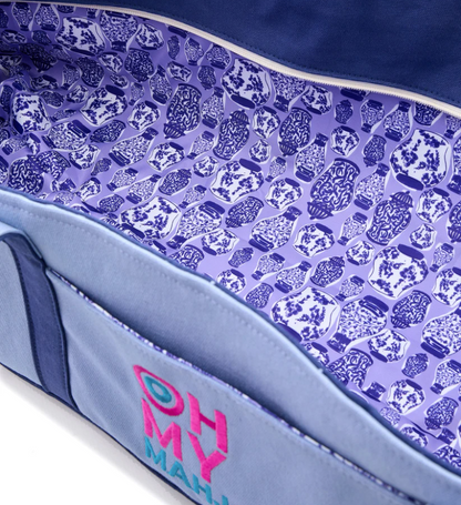 Blue Mat Storage Bag - Oh My Mahjong