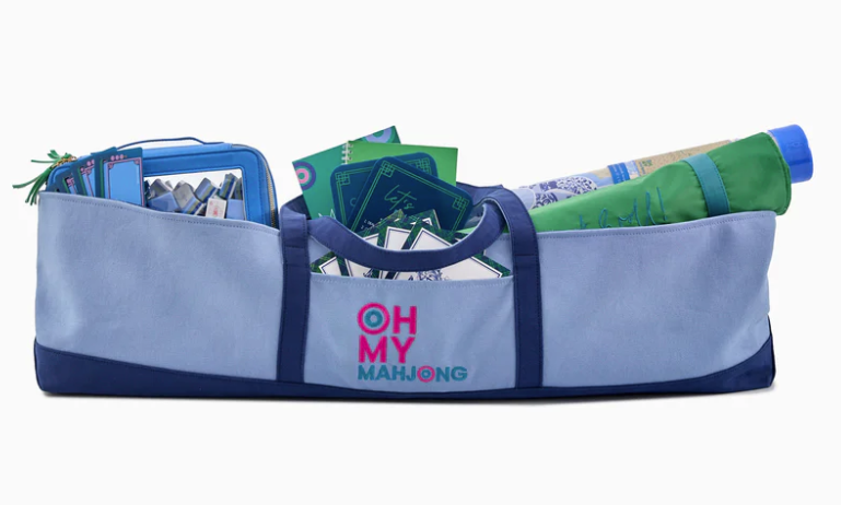 Blue Mat Storage Bag - Oh My Mahjong