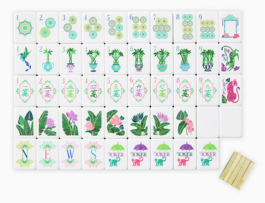 Palm Royale Mahjong Tiles
