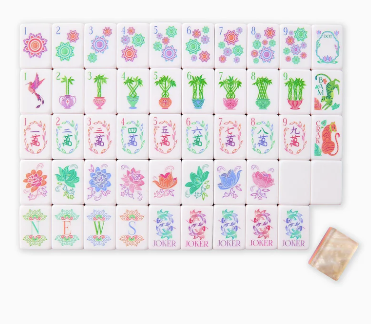 Pearlescent Mahjong Tiles