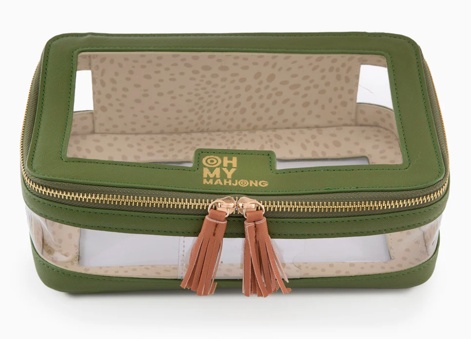 Olive Tile Storage Bag