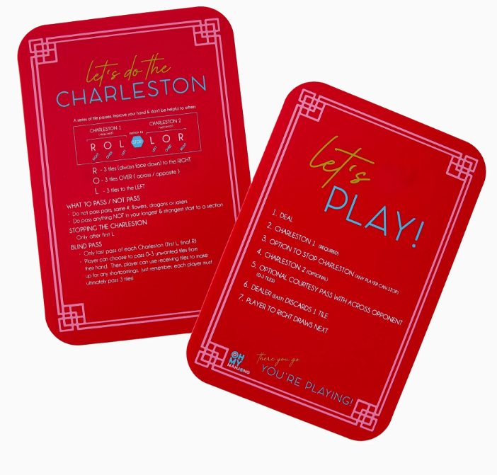 Red Mahjong Shufflers
