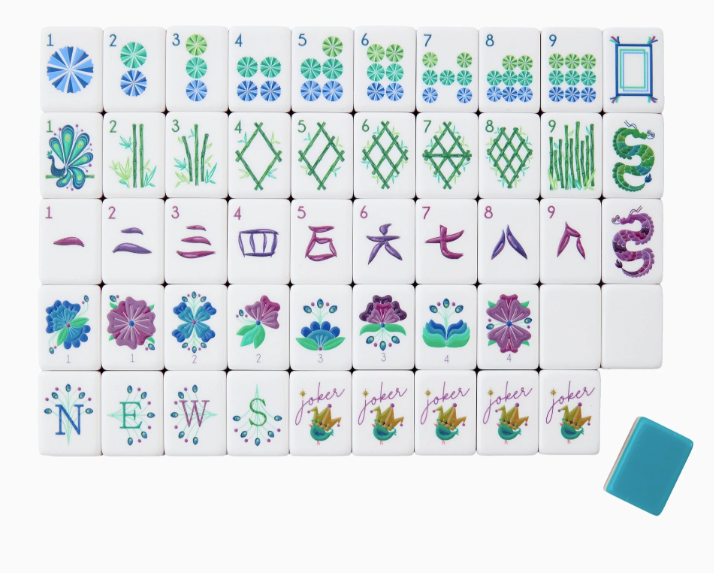 Lagoon Mahjong Tiles
