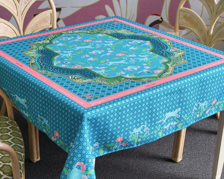 Zanzibar Mahjong Tablecloth