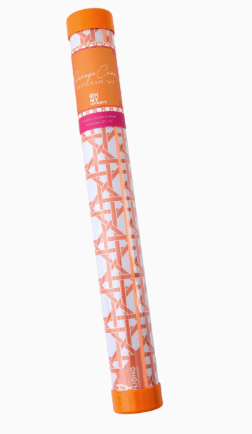 Mini Orange Cane Mat