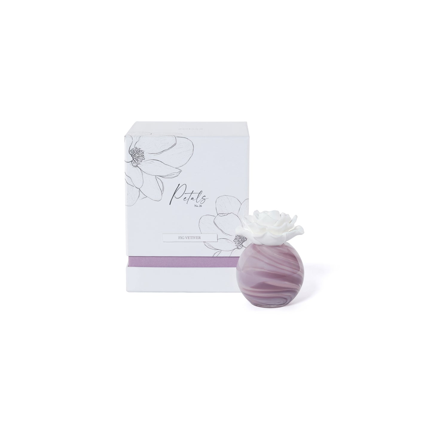 Fig Vetiver Petals Zodax Aroma Porcelain Diffuser 50 ml