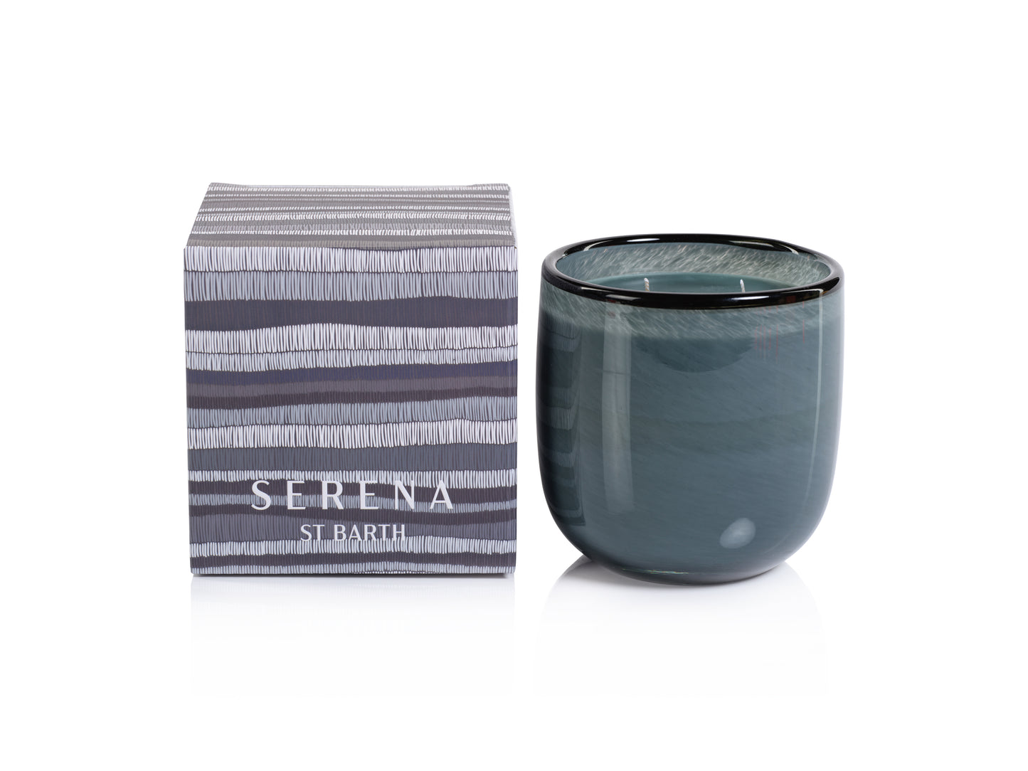 SAINT BARTH LOUNGE Zodax Serena Saint Barth Scented Jar Candle 14.5 oz - Gift Boxed