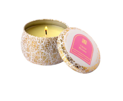CITRUS BLOOMS Aromatique 4 oz  Tin Scented Jar Candle