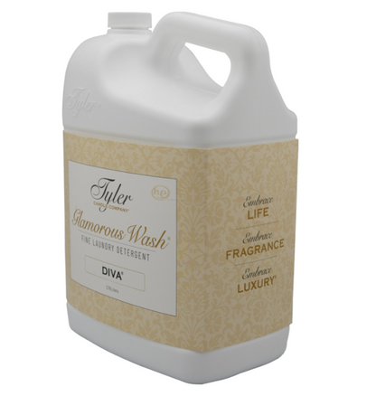 DIVA Glamorous Wash 128 oz (Gallon) Fine Laundry Detergent by Tyler Candles